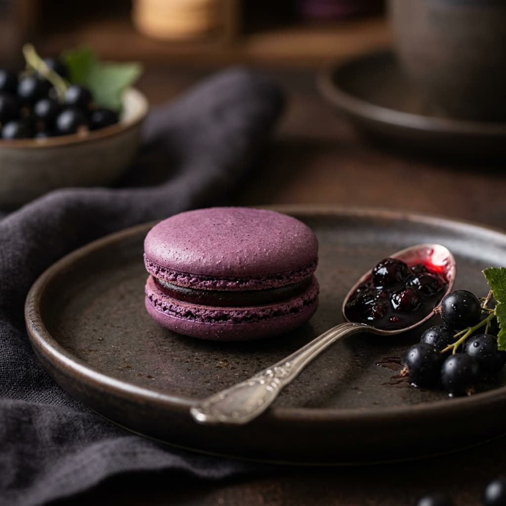 Blackcurrant Macaron